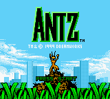 Antz (Europe) (En,Fr,De,Es,It,Nl) Title Screen